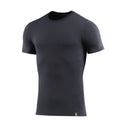 M-TAC 93/7 Zomer T-shirt Lichtgewicht Stretch Katoen Korte Mouw Donkergrijs