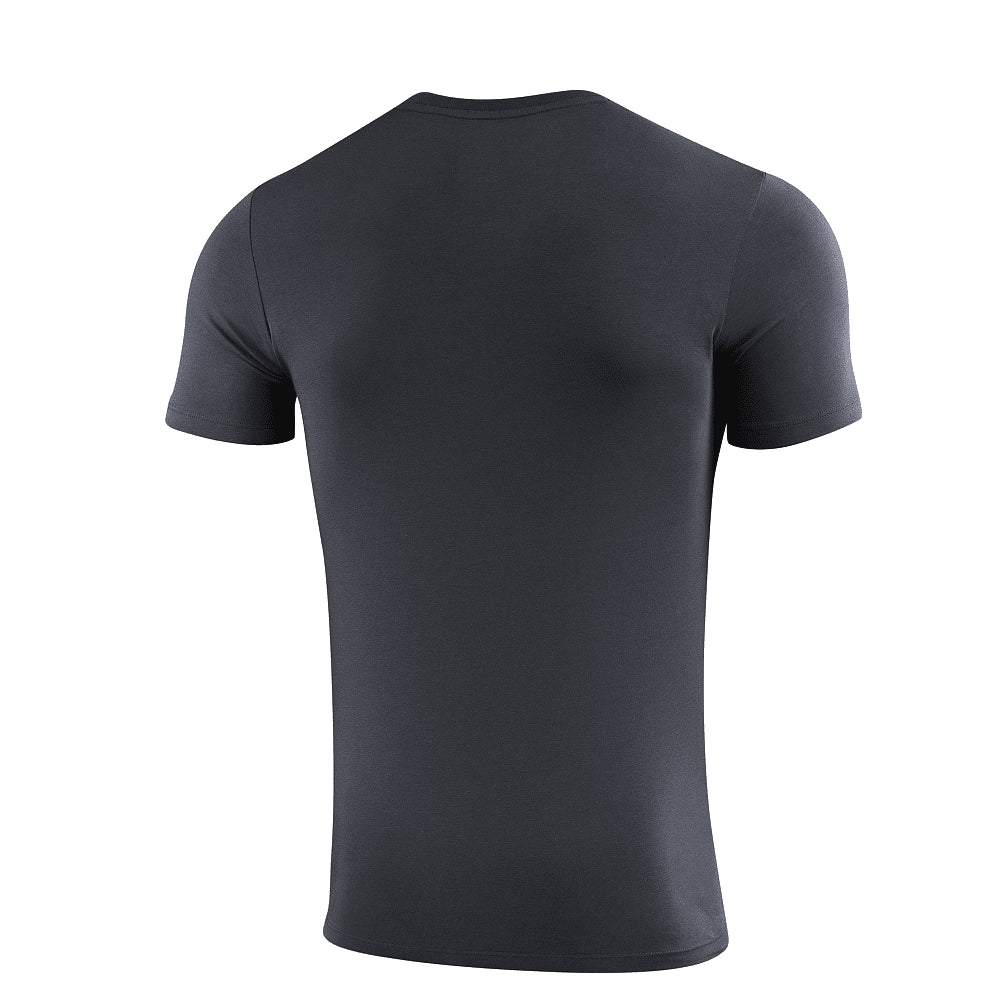M-TAC 93/7 Zomer T-shirt Lichtgewicht Stretch Katoen Korte Mouw Donkergrijs