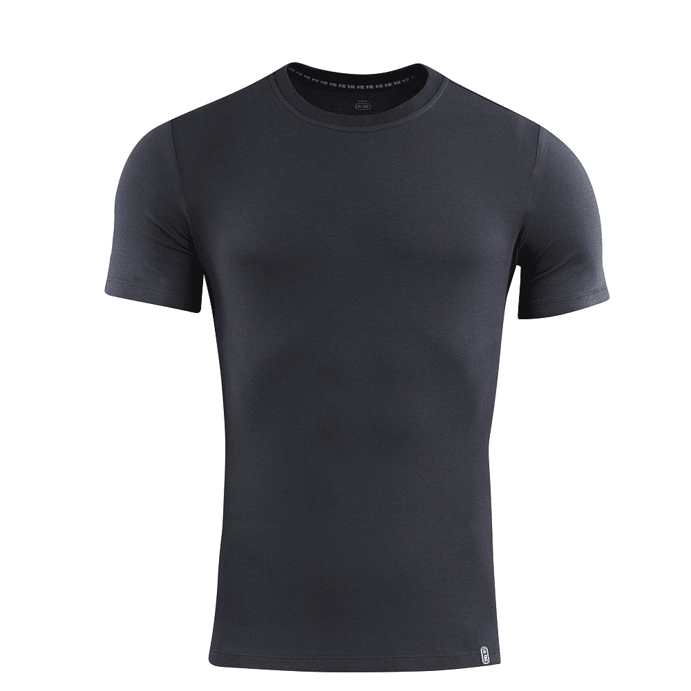 M-TAC 93/7 Zomer T-shirt Lichtgewicht Stretch Katoen Korte Mouw Donkergrijs