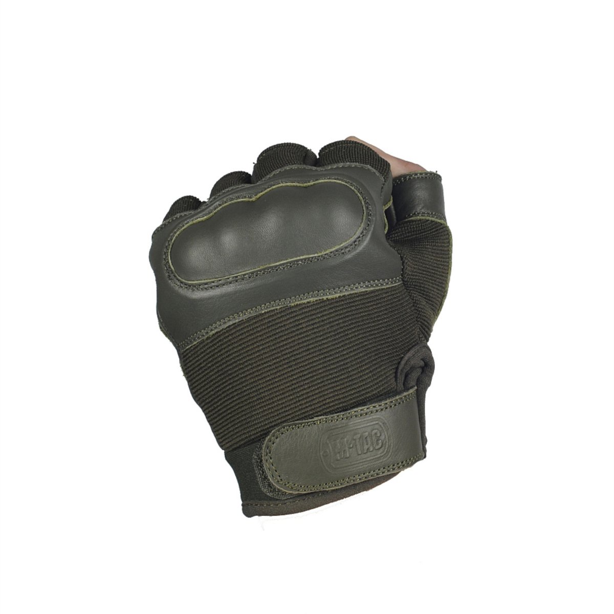 M-TAC Assault Tactische Mk. 4 Vingerloze Handschoenen Knuckles Demping Pads Olijf