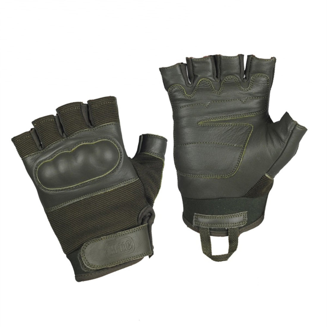 M-TAC Assault Tactische Mk. 4 Vingerloze Handschoenen Knuckles Demping Pads Olijf