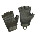 M - TAC Assault Tactical Mk. 4 Fingerless Gloves Knuckles Cushioning Pads Olive - GoMilitar
