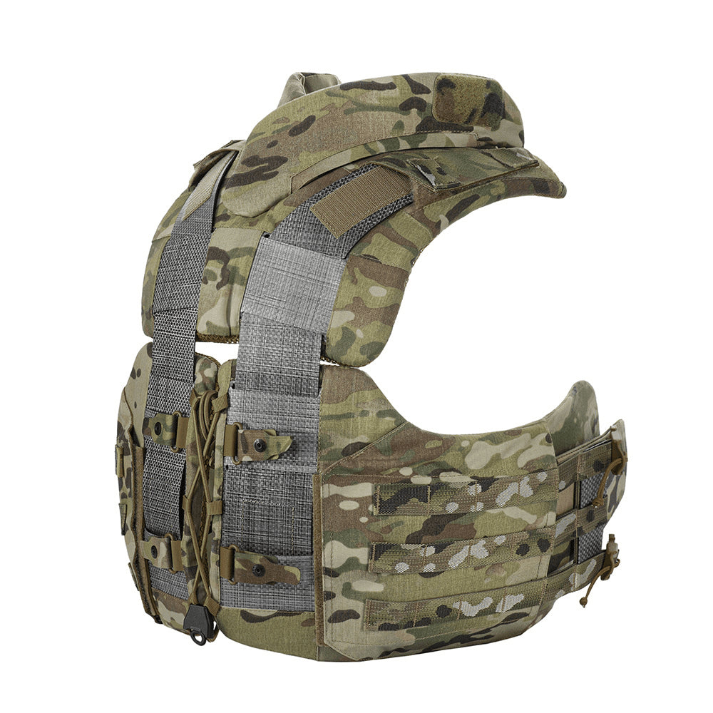 M-TAC korset Elite tactische plaatdrager MOLLE Quick Release MTP Camo