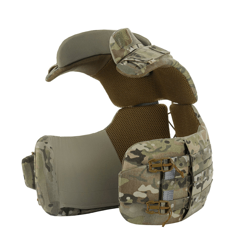 M-TAC korset Elite tactische plaatdrager MOLLE Quick Release MTP Camo