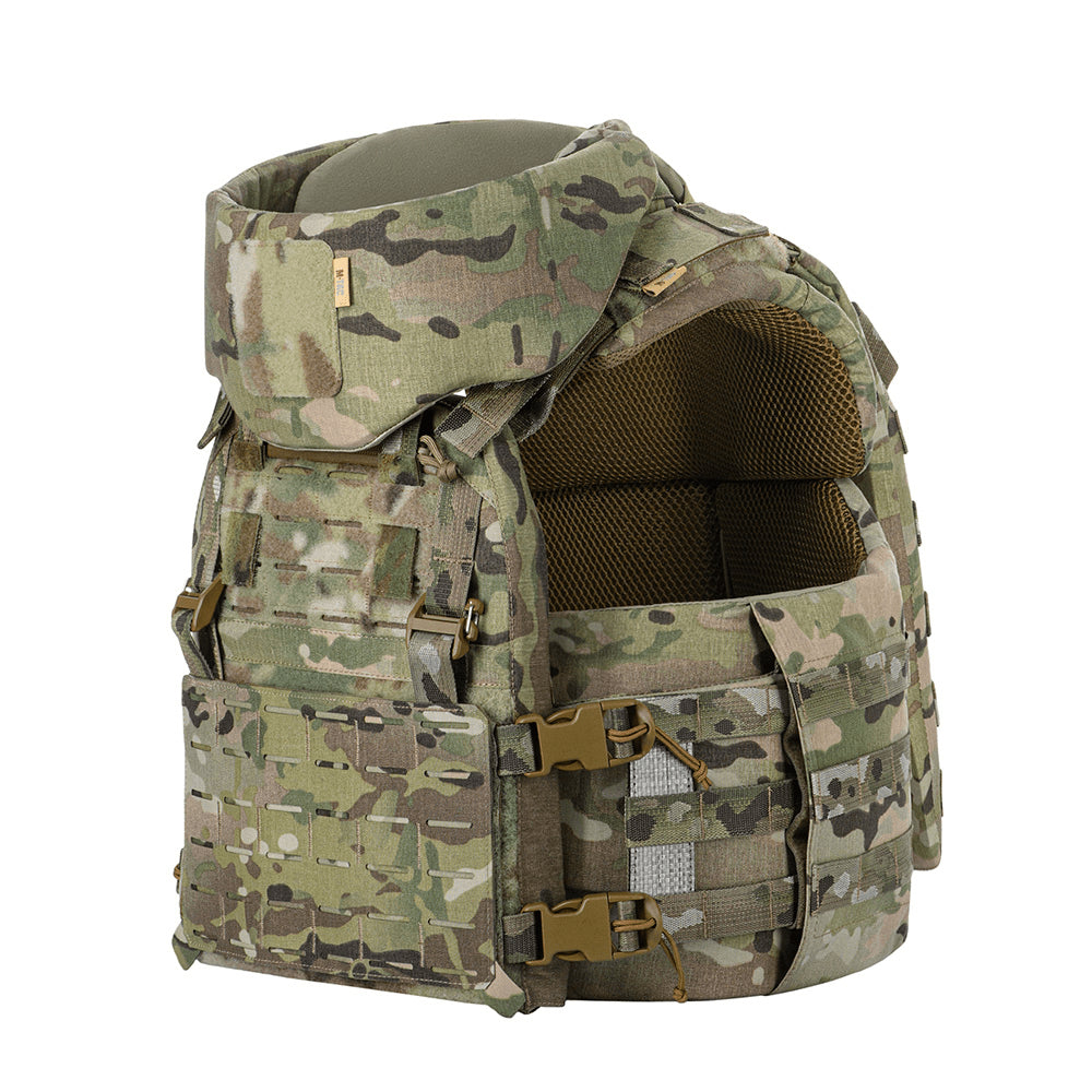 M-TAC korset Elite tactische plaatdrager MOLLE Quick Release MTP Camo