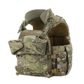 M-TAC korset Elite tactische plaatdrager MOLLE Quick Release MTP Camo