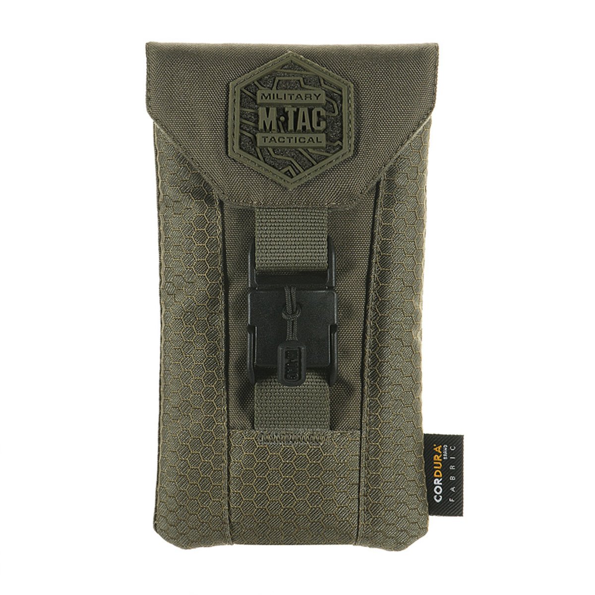 M-TAC Elite administratiezakje Duurzaam Cordura HEX smartphonehoesje Olijfgroen
