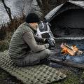 M-TAC opblaasbaar slaapmatje 195x58x5cm lichtgewicht campingmat olijf