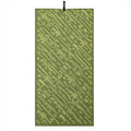 M-TAC microvezelhanddoek 150x75cm sneldrogend buiten reizen kamperen groen