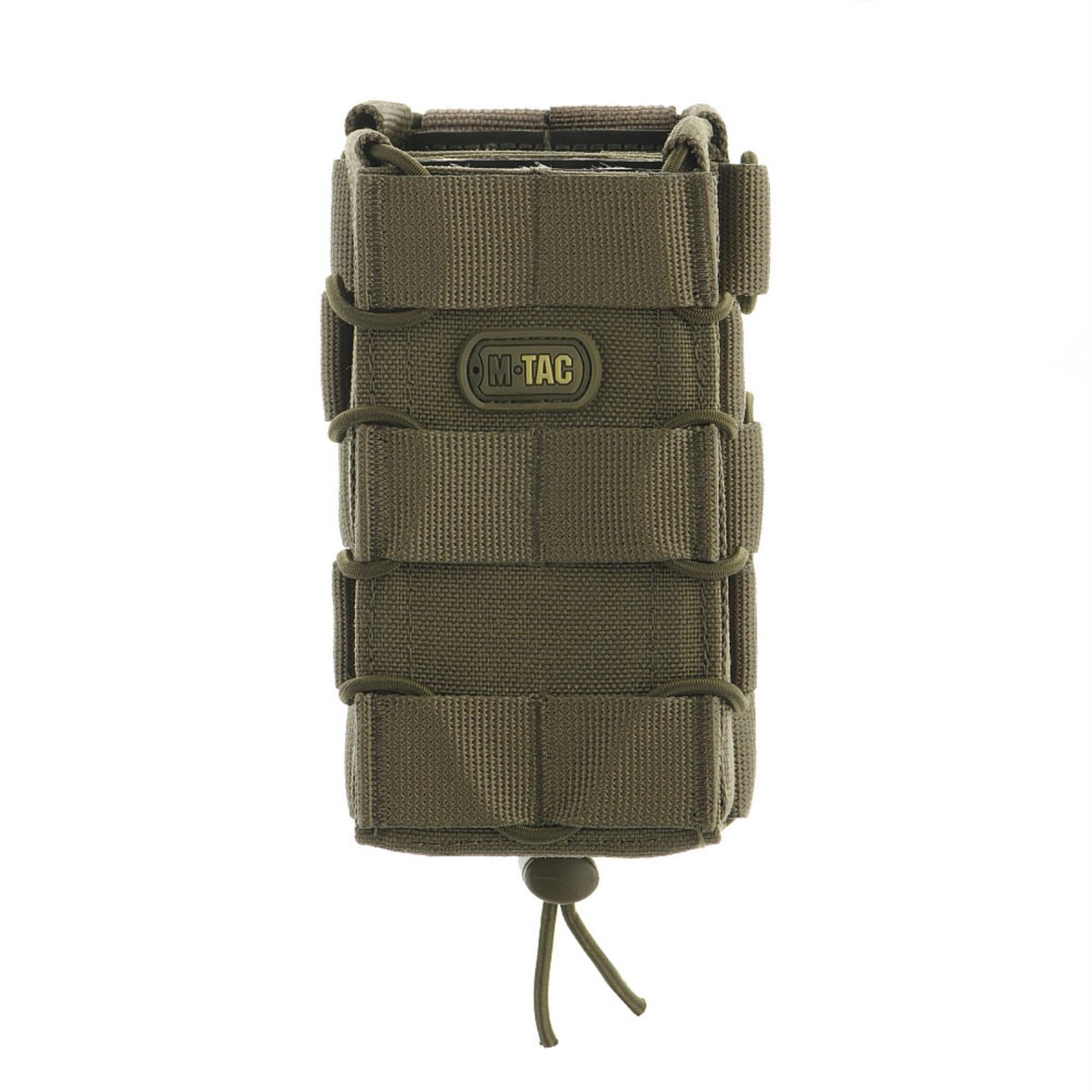 M-TAC Open dubbele magazijntas, antislip rubberen tactische cordura olijf