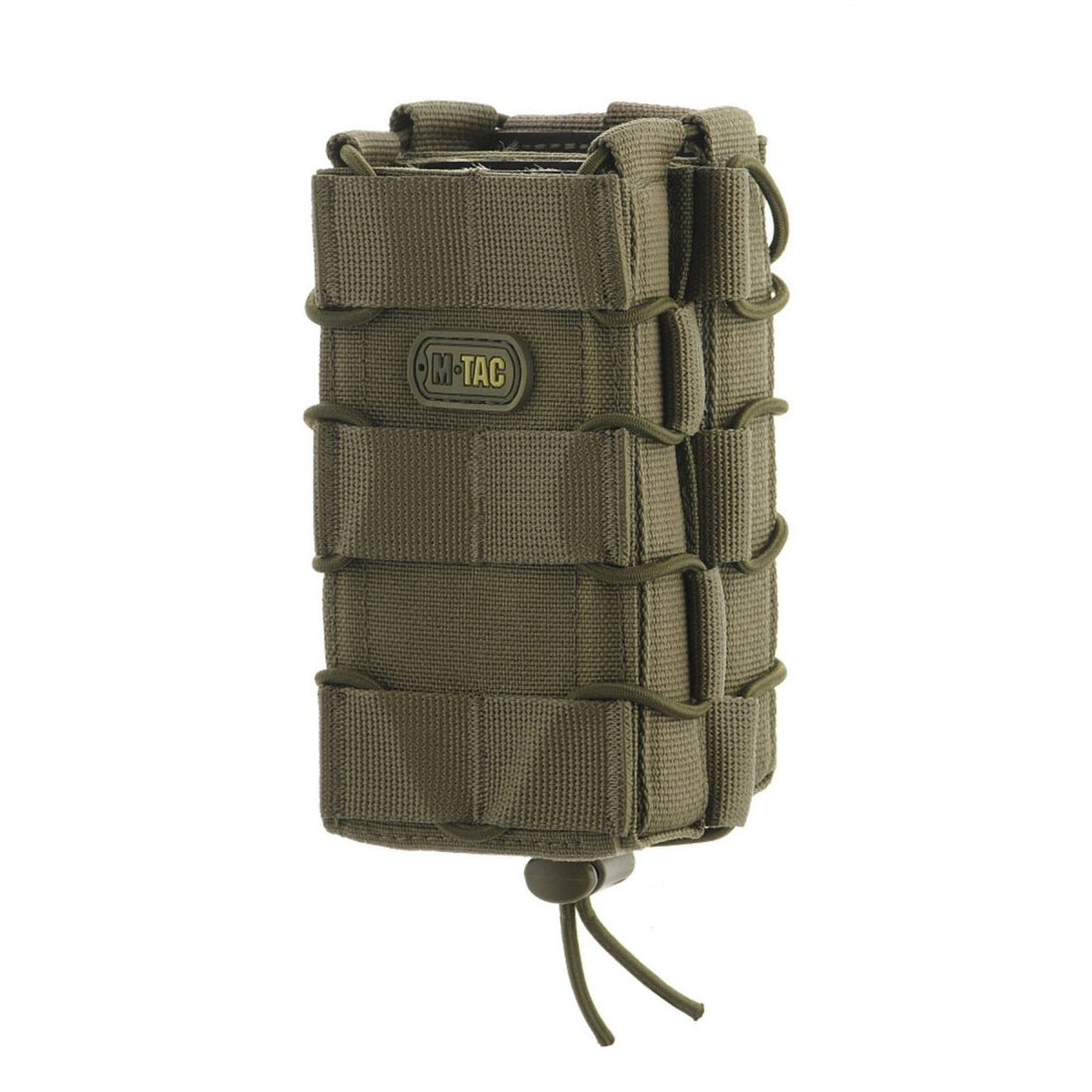 M-TAC Open dubbele magazijntas, antislip rubberen tactische cordura olijf