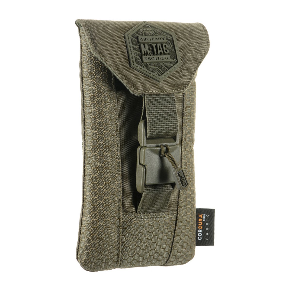 M-TAC Smartphone-etui Elite Medium Hex 1000D Cordurda Magnetische Gesp Olijf