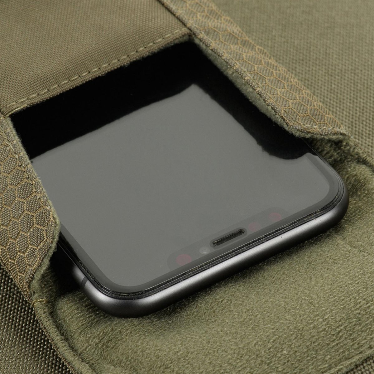 M-TAC Smartphone-etui Elite Medium Hex 1000D Cordurda Magnetische Gesp Olijf