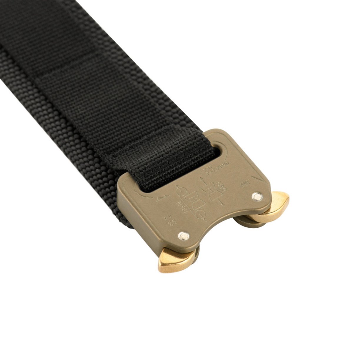 M-TAC Tactische riem COBRA aluminium gesp Heavy Duty verstelbaar zwart