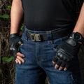 M-TAC Tactische riem COBRA aluminium gesp Heavy Duty verstelbaar zwart