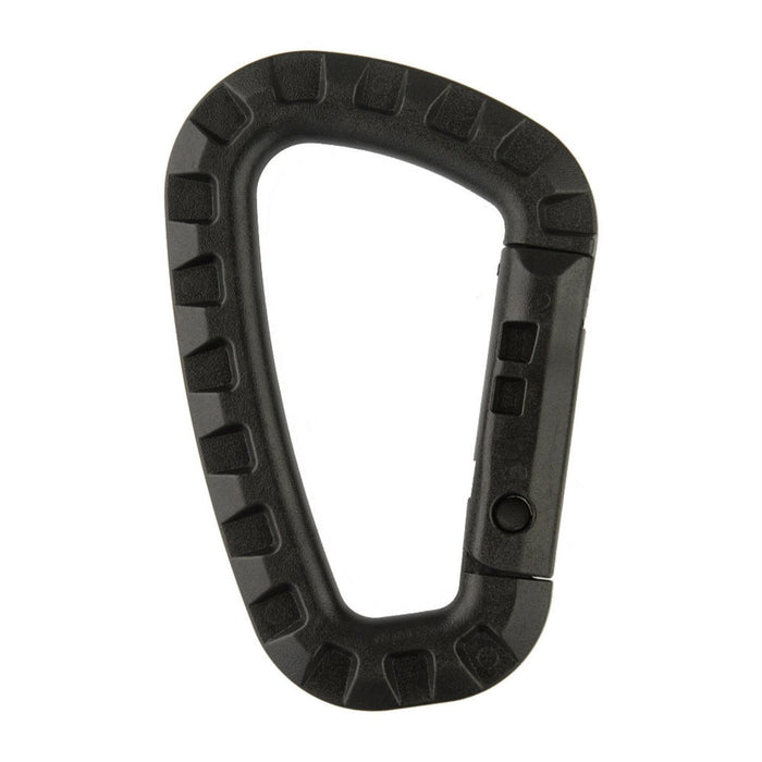 M - TAC Tactische Karabijnhaak Lichtgewicht Utility Gear Clip Haak ABS Plastic Zwart - GoMilitar