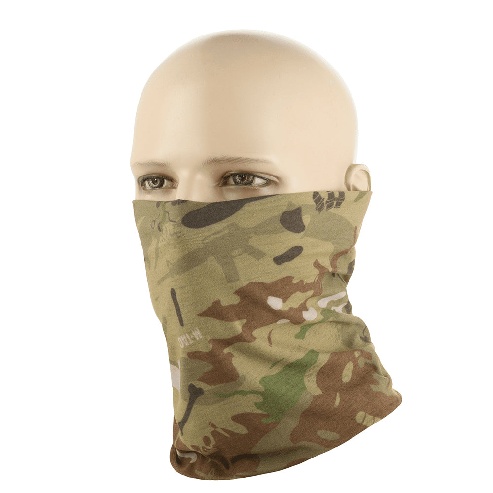 M-TAC Tactische nekbeschermer Lichtgewicht jersey gebreide gezichtsbedekking Camouflage