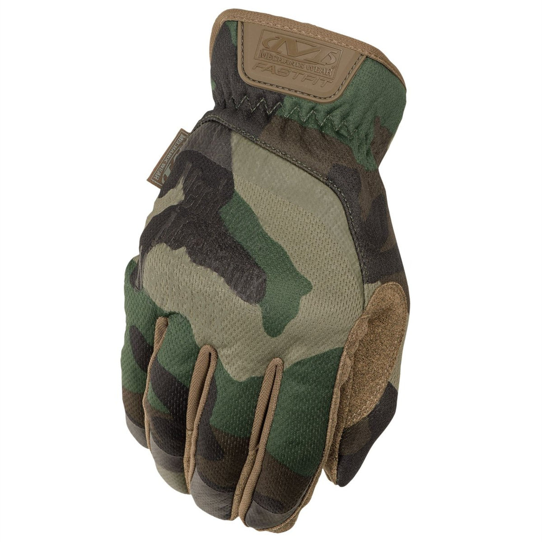 Mechanix Wear Fastfit Gen 2 tactische handschoenen elastische manchetten Woodland Camo