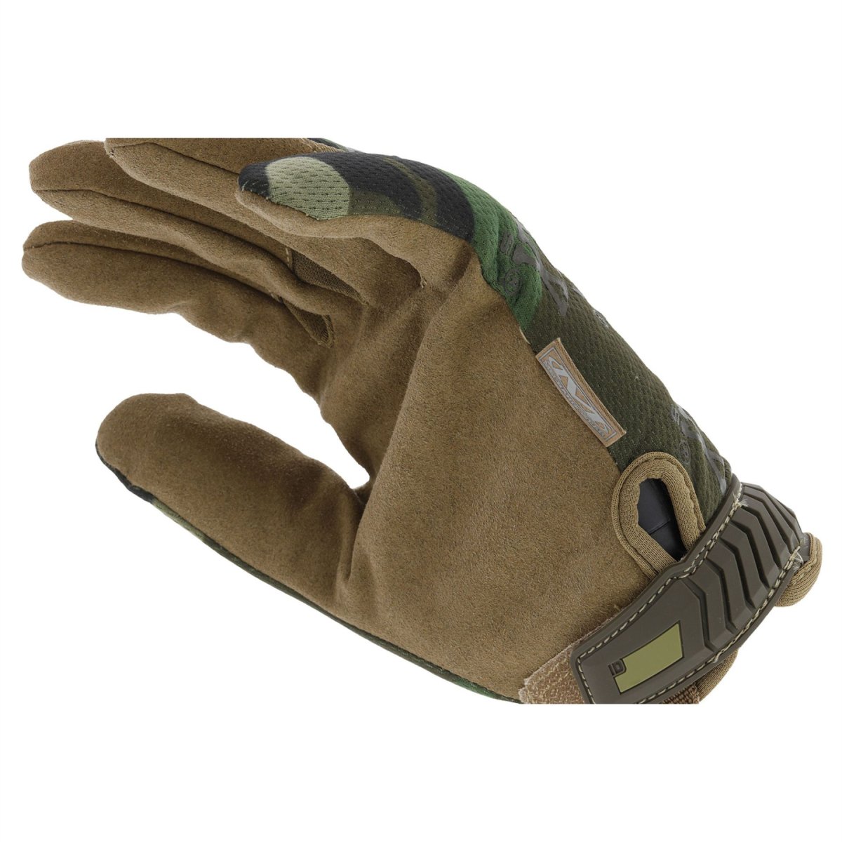 Mechanix Wear tactische handschoenen Ademend lycra vingerinzetstukken Woodland Camo