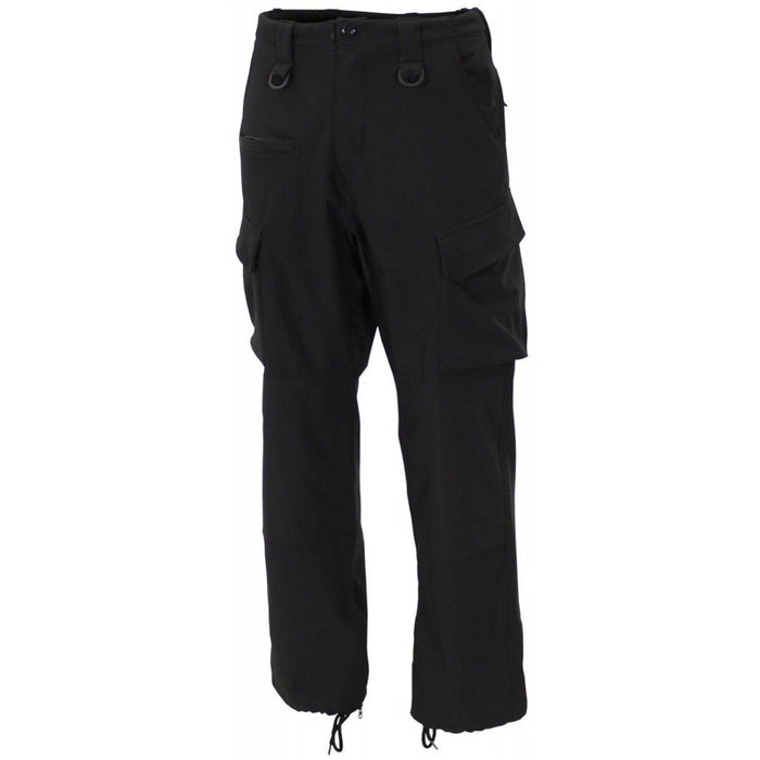 MFH Allround Winterbroek Softshell 3 Laags Waterdicht Ademend Zwart - GoMilitar