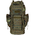 MFH Brand Army BW Combat Tactical Molle 65L Backpack Aluminium Rod Field Bag Nieuw