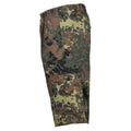 MFH Brand Army Style Shorts Bermuda Flecktarn Camo Sturdy Ripstop Uniform Nieuw
