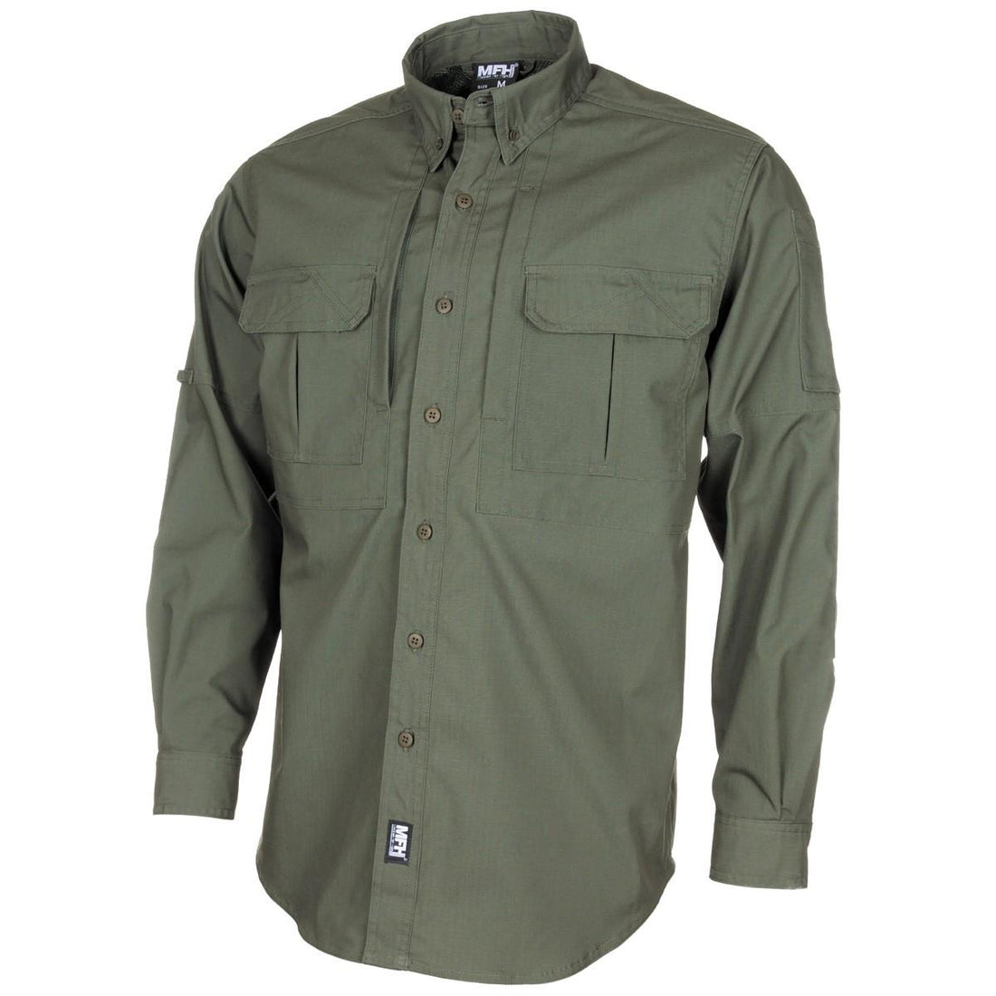 MFH merk leger stijl tactische shirts teflon gecoate ripstop lichtgewicht olijf bdu