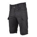 MFH merk militaire stijl shorts Bermuda zwart stevige katoenen ripstop uniform nieuw