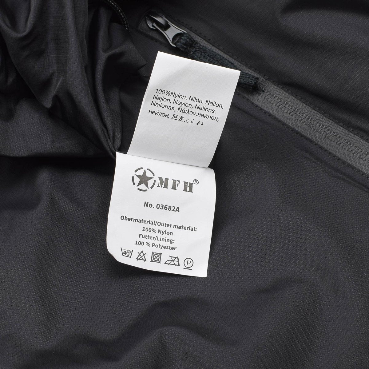 MFH Brand Thermal Jacket Lichtgewicht Sportswear Anorak Sports Jacket Nieuw