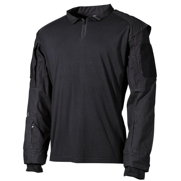 MFH Merk Amerikaanse militaire stijl gevechtsshirts tactische zwarte lange mouwen BDU NIEUW - GoMilitar