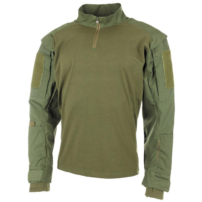 MFH Brand Amerikaanse militaire stijloverhemden bestrijden lange mouwen BDU tactisch olijfgroen NIEUW - GoMilitar