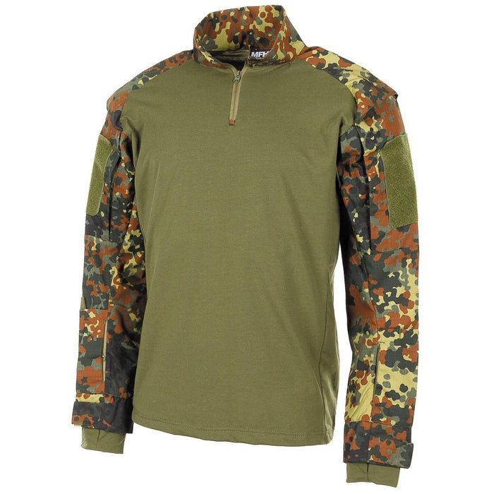 MFH merk Amerikaanse militaire stijl shirts flecktarn camo gevecht tactisch veld NIEUW - GoMilitar