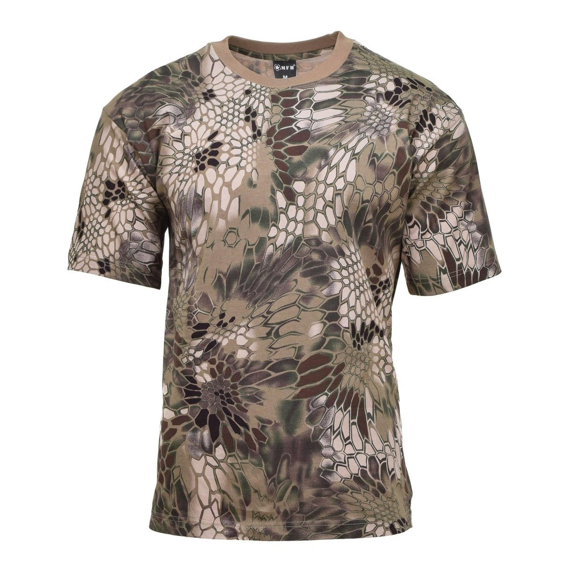MFH Brand U.S. Militaire T-shirt Korte mouw Onderhirt Snake FG Camo Base Layer