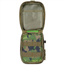 MFH Compact EDC Pouch 2 Compartments Molle bevestigingsbanden M05 Camouflage