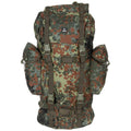 MFH Militaire BW Camo Combat 65L Backpack Federal gewapende gedwongen tactische tas Nieuw