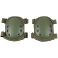 MFH Militaire stijl Knie Pads Protector Hook en Loop Sluiting Olive Plastic Shell