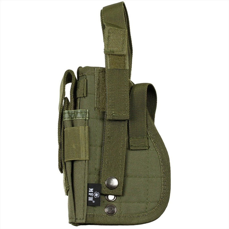 MFH Pistool Holster Rechtshandige Molle Fasting Lus Hook en Loop Sluiting