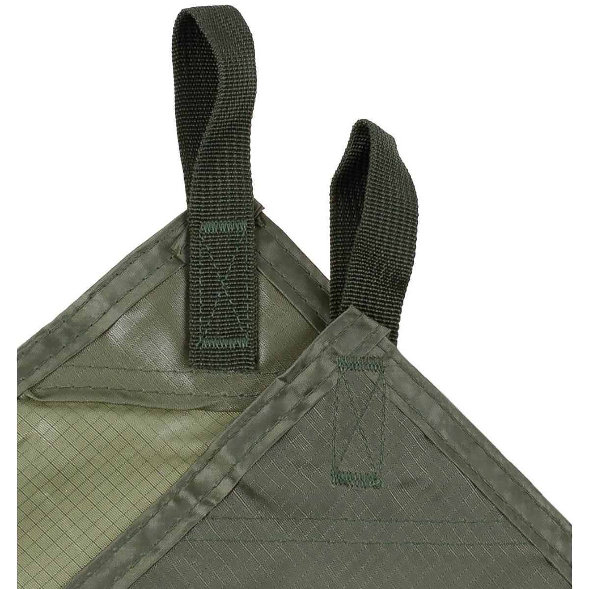 MFH Tarp Extreme dekzeil 3x3m waterdichte schuilplaats winddichte tent zonnescherm