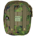Mfh utility zakje tweewegs rits molle bevestiging riemen m05 camouflage