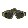 Mil-Tec Air Pro Commando Tactical Goggles Rooklens Anti Scratch Anti Fog