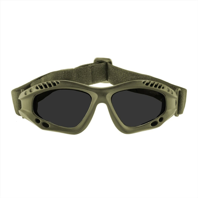 Mil-Tec Air Pro Commando Tactical Goggles Rooklens Anti Scratch Anti Fog