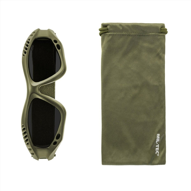 Mil-Tec Air Pro Commando Tactical Goggles Rooklens Anti Scratch Anti Fog