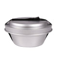 MIL-TEC aluminium kookkachel Set wandelkookgerei Compact Camping Pan Pot Bowl