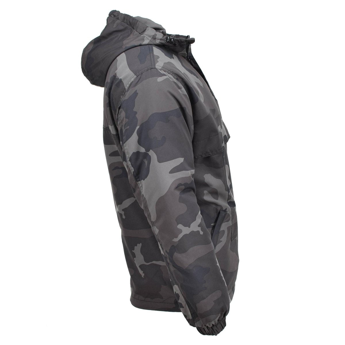 MIL-TEC Anorak Sports Jacket Lichtgewicht CCE Night Camouflage Sportswear met capuchon