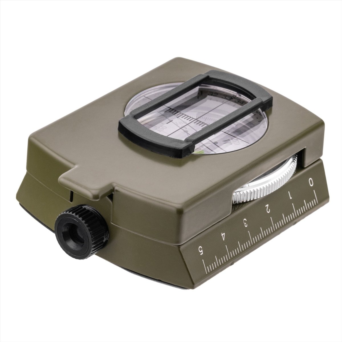 Mil-Tec Army Compass Metal Casting-zoeker opgenomen Case Navigation Olive