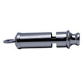 MIL-TEC Bobby Signal Whistle Nikkel Geplateerd messing lichtgewicht duurzaam grijs