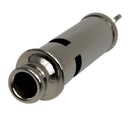 MIL-TEC Bobby Signal Whistle Nikkel Geplateerd messing lichtgewicht duurzaam grijs