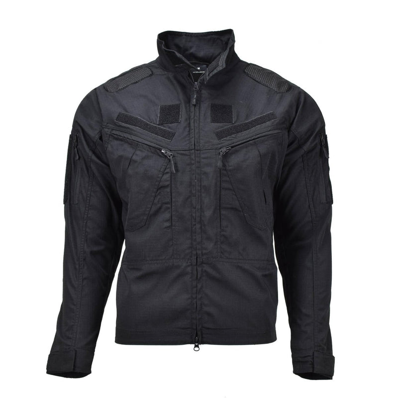 Mil-Tec Brand Army Style Black Chimera Jacket Ripstop smal fit militaire shirts
