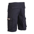Mil-Tec Brand Army Style Vooruitse Black Moleskin Lichtgewicht Paratrooper shorts