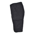 MIL-TEC merk Duitse legerstijl zwarte voorgesproken Moleskin Bermuda militaire shorts